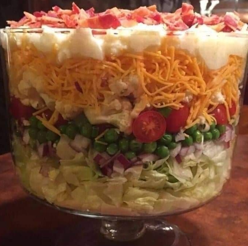 30-MINUTE SEVEN-LAYER SALAD