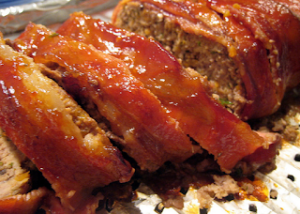 Apple Wood Smoked Bacon Wrapped Meatloaf