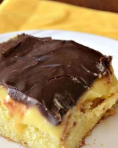 Boston Cream Poke Cake Mix Recipe