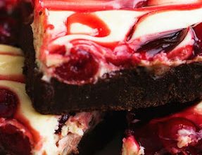 CHERRY CHEESECAKE BROWNIES