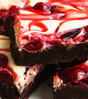 CHERRY CHEESECAKE BROWNIES