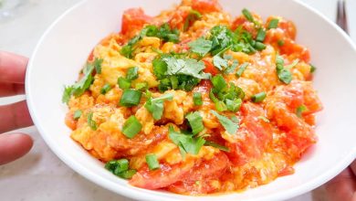 Delicious Eggs with Tomatoes The Easiest Breakfast in 5 Minutes