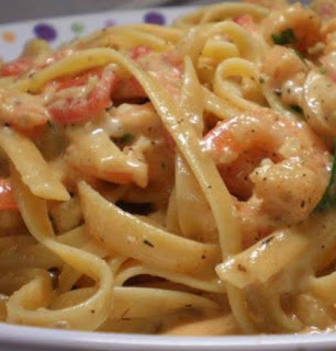 Garlic Shrimp Pasta