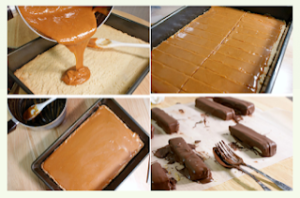 How to cook Homemade Twix Bars