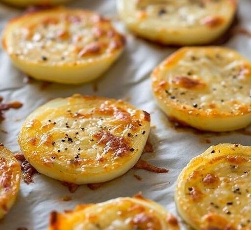 ONION RINGS WITH CHEESE AND FEW CARBS