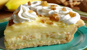 Old Fashioned Banana Cream Pie