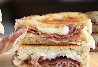 Prosciutto and Smoked Gouda Panini